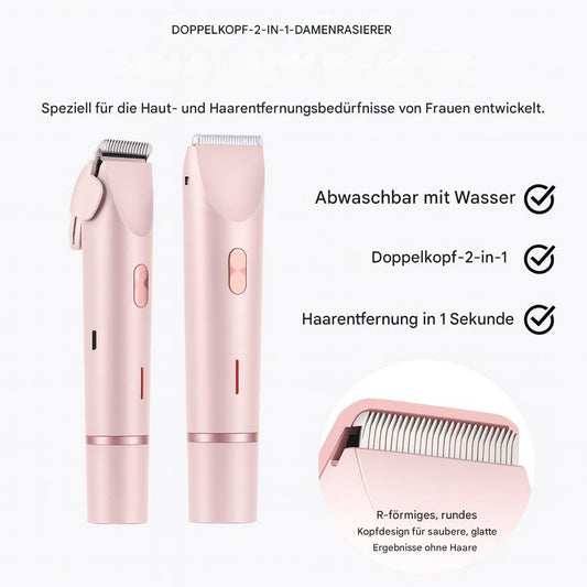 SilkGleam Damen-Körperrasierer Pro